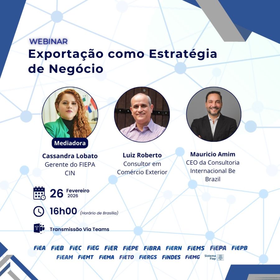Webinar - Exportação como Estratégia de Negócio (EVENTO GRATUITO)