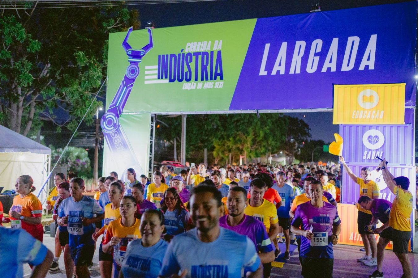 corrida da industria