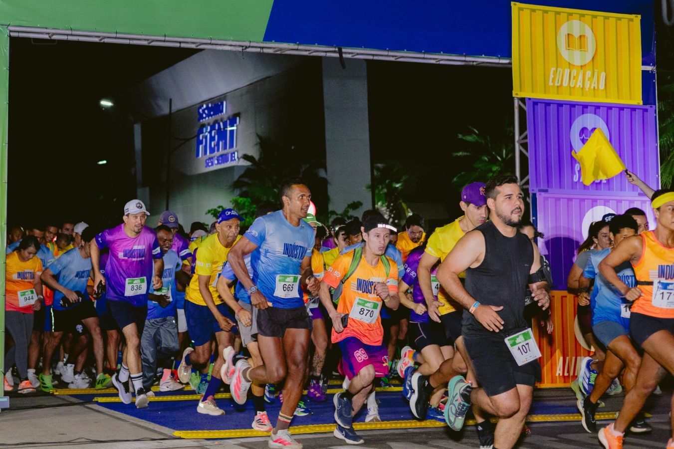 corrida da industria
