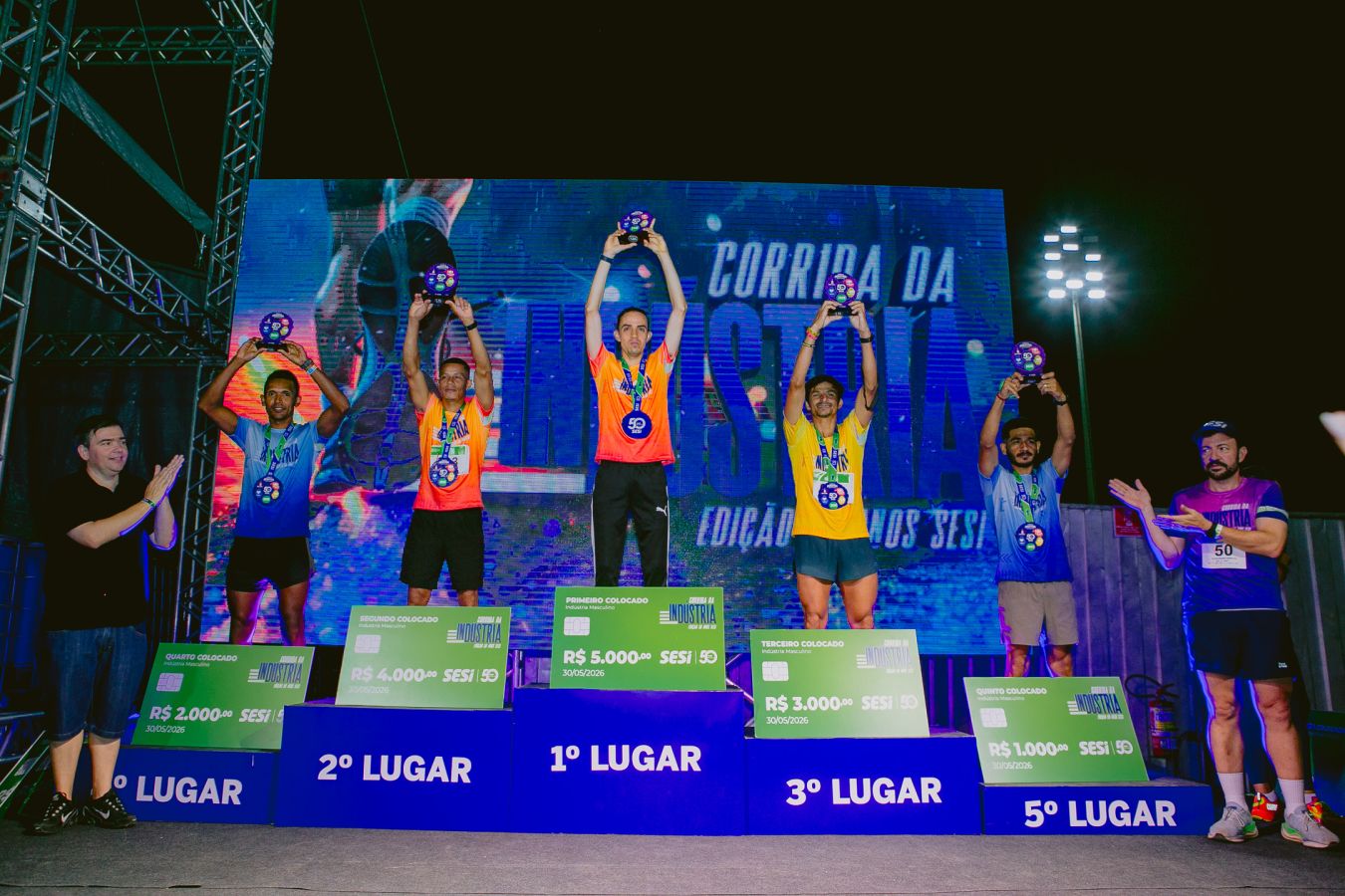 corrida da industria