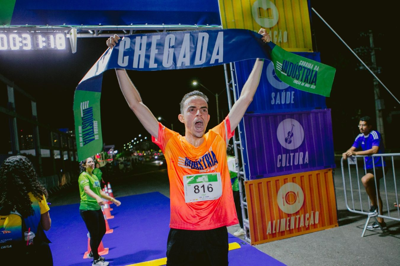corrida da industria