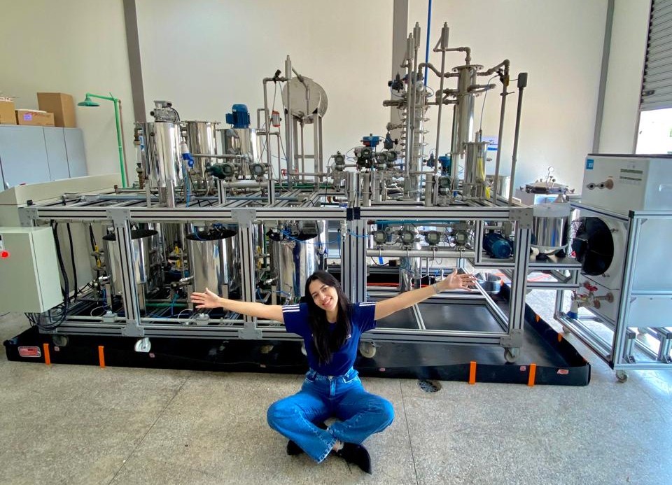 Laila Bonifacio desenvolveu projeto de retrofit em uma planta de produção de etanol