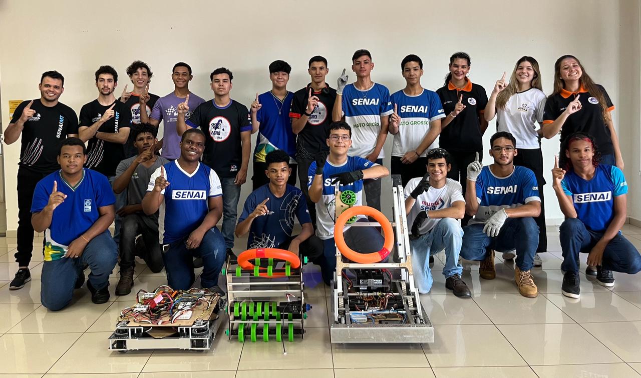 Equipe representou o Brasil no Mundial de Robótica, World Championship, realizado em 2023, nos Estados Unidos
