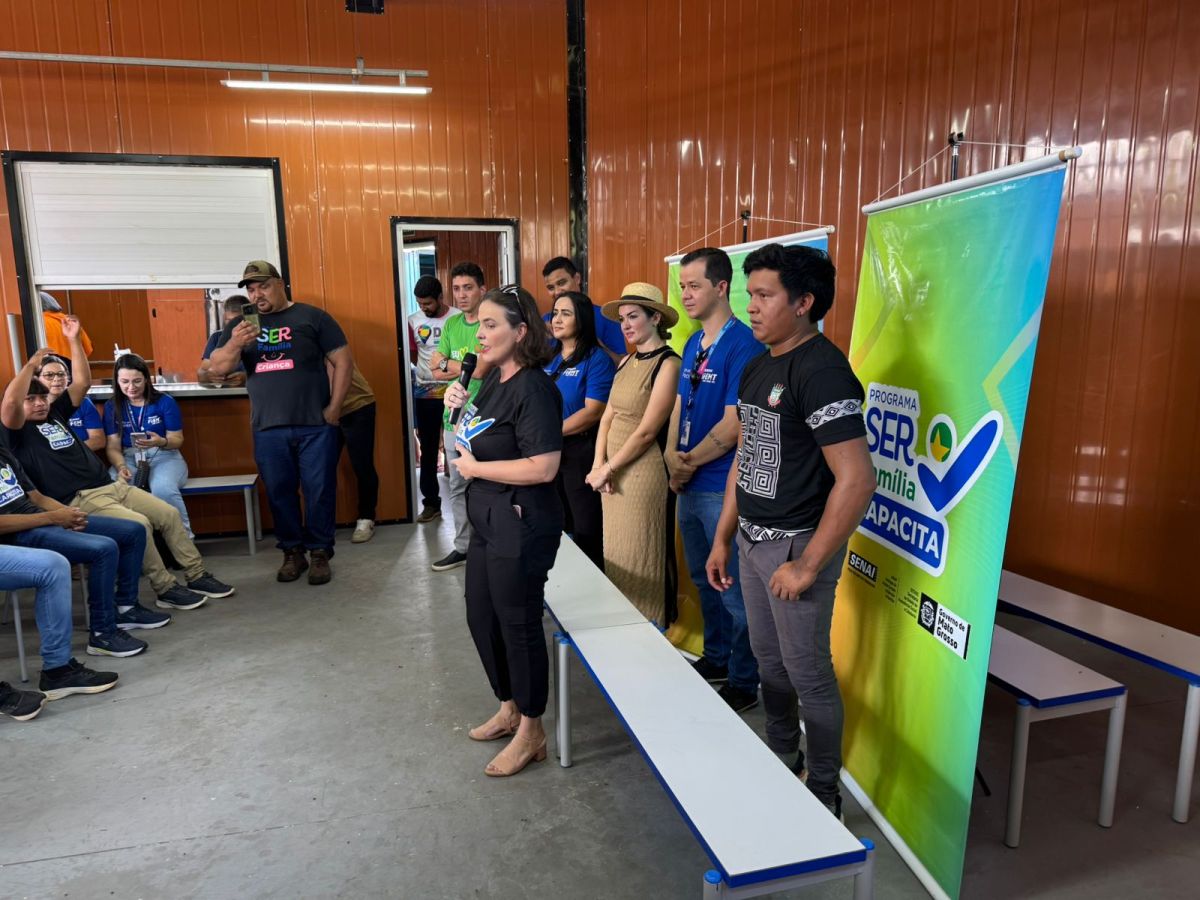 certificação indígena senai juina