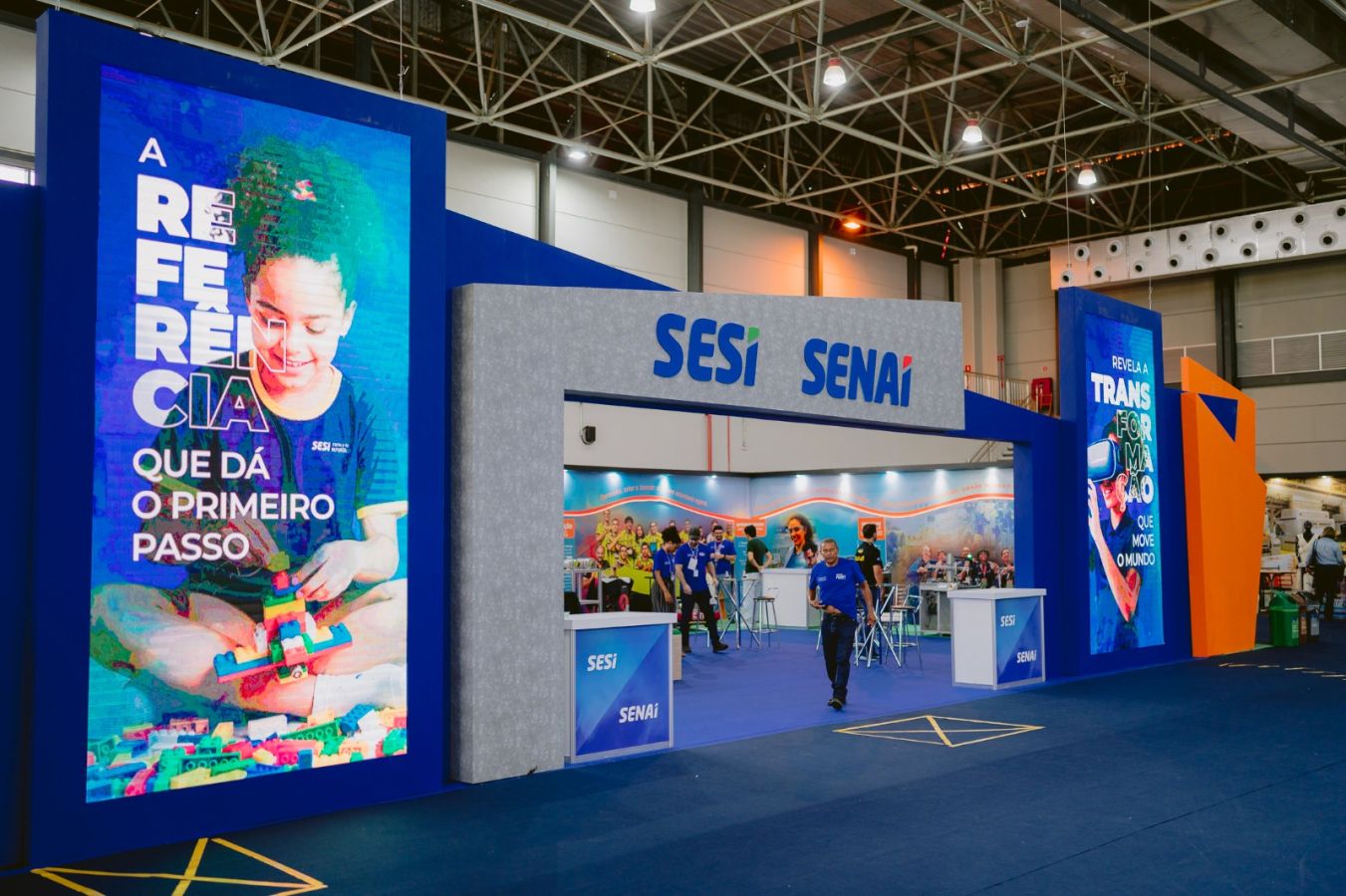 estande sesi senai expoind