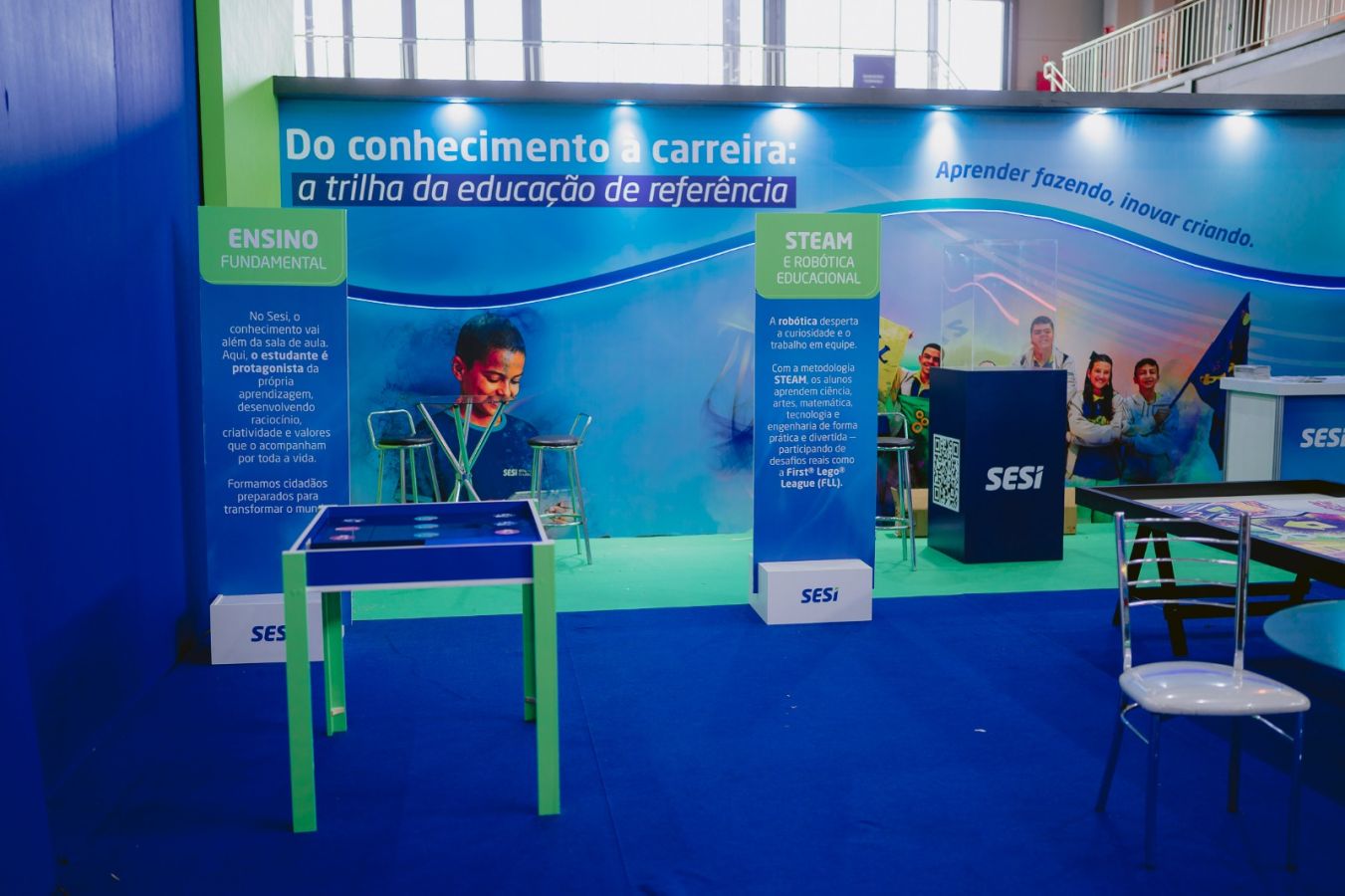 estande sesi senai expoind