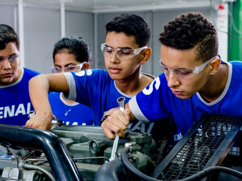 turma de formandos senai 2023