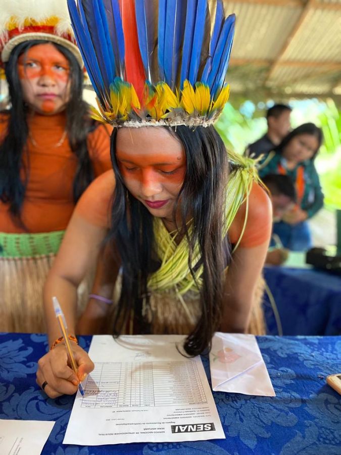 formatura indigena rondolandia