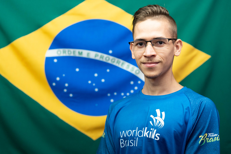 João Carvalho compete na categoria Mecânica Industrial