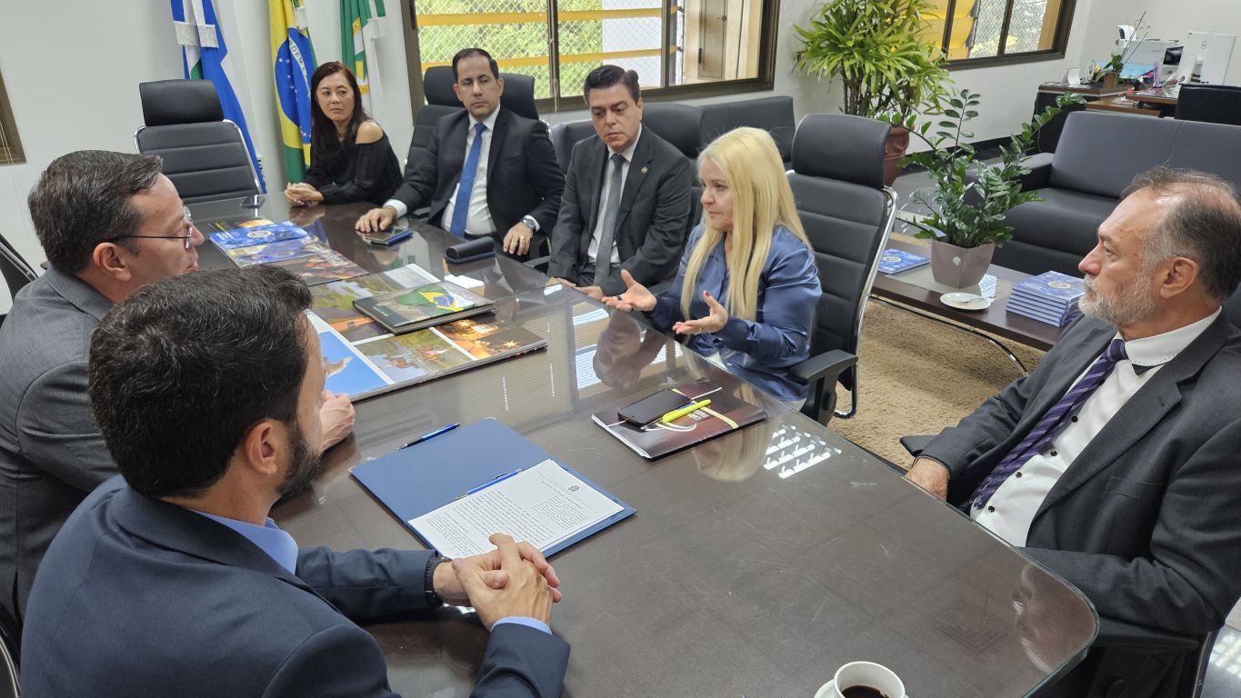 Reunião Sistema Fiemt e TRE 