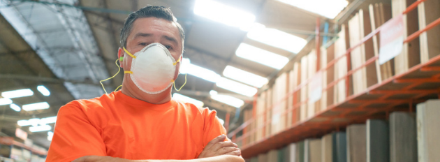 Proteção respiratória - Indústria madeireira e mobiliária
